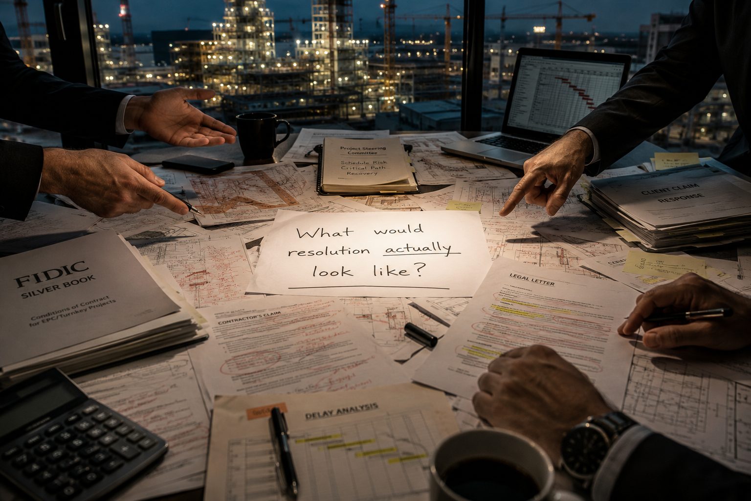 What would resolution actually look like &mdash; FIDIC dispute desk