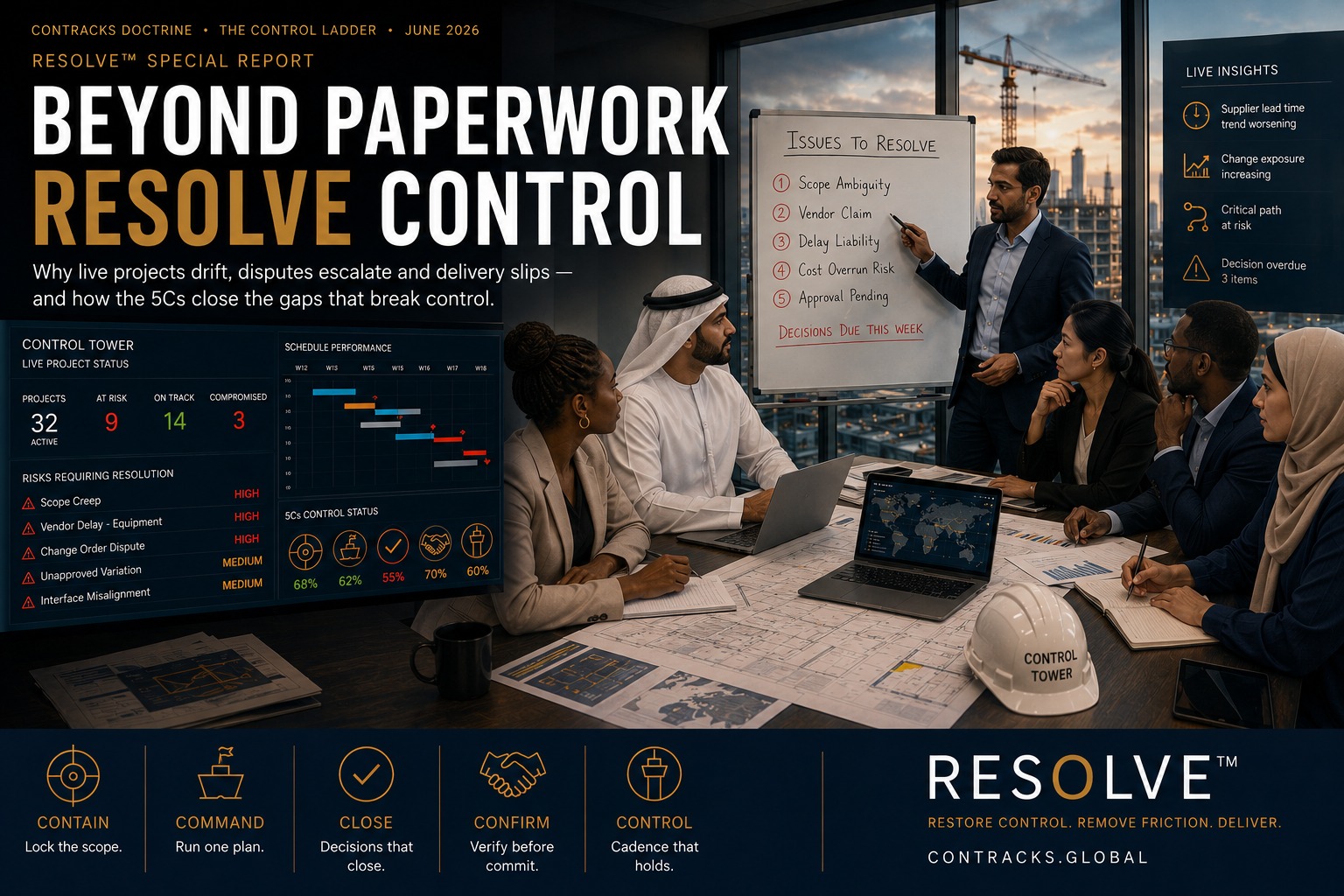 Cross-border project controls — beyond paperwork governance
